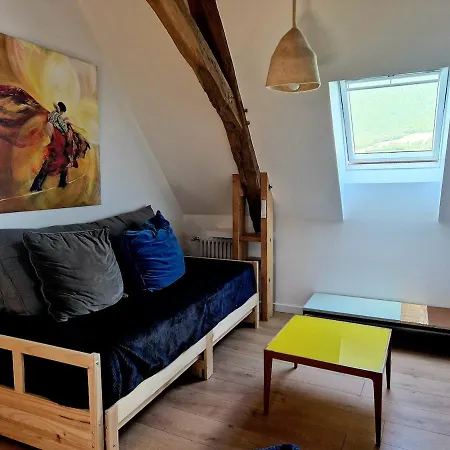 Comme Des Oiseaux Perches, For 2-3 Guests With Patio Apartment